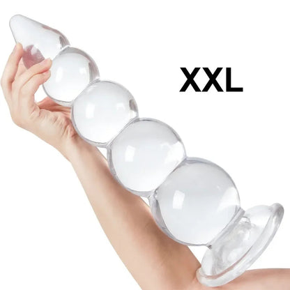 Big Beads Prostate Massager XXL Anal Dildos Anus Stimulator Butt Plugs Vagina Expander Sex Toys  Man Women Couples gtooza.com