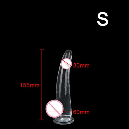 Gtooza_Big dildos S- XXL anal plug  women vaginal gspot stimulator men butt dilator artificial penis female masturbator sex toys 18 gtooza.com