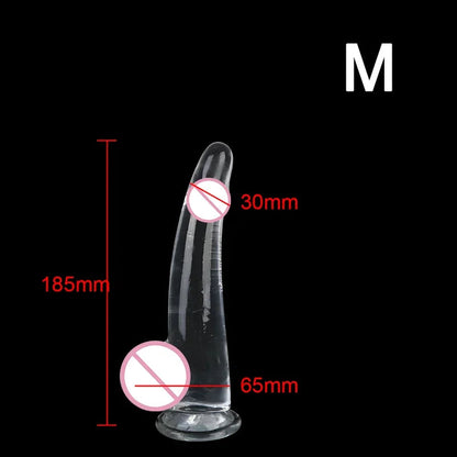 Gtooza_Big dildos S- XXL anal plug  women vaginal gspot stimulator men butt dilator artificial penis female masturbator sex toys 18 gtooza.com