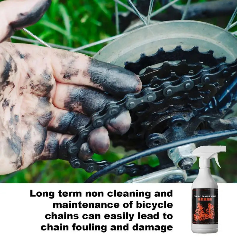 PC Bike Chain Cleaner Degreaser Bike Chain Cleaner 500ml Fast Acting Bike C