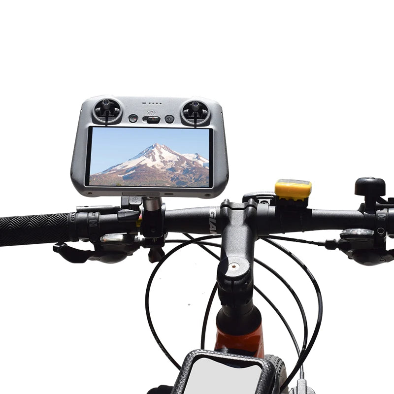 Bike Clip Mount  DJI Mini 4 Pro/3 Pro Bicycle Bracket Holder Fix Clamp Protable Clip  RC/RC 2 Remote Controller Accessory