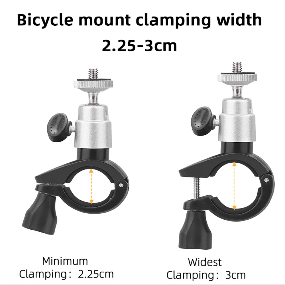 Bike Clip Mount  DJI NEO/Mini 4 Pro/Mini 3 Pro/Air 3 Bicycle Bracket Holder Fix Clamp RC/RC 2 Remote Controller Accessories