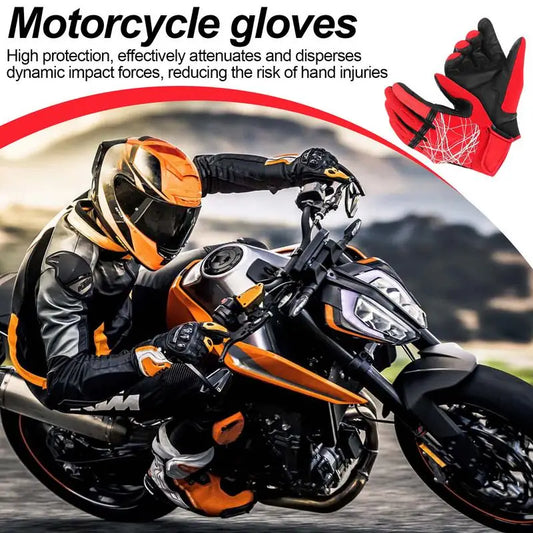 PC Bike Gloves For Men Waterproof Windproof Winter Bike Gloves Full Finger