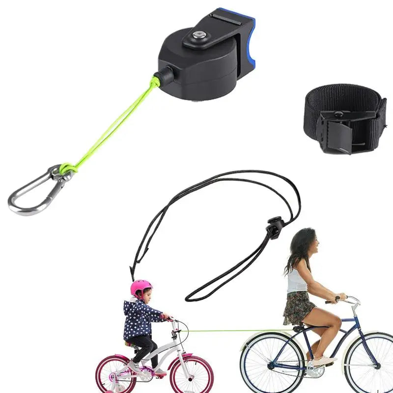 PC Bikes Tow Rope Adjustrable Bicycle Tow Rope Bicycle Traction Rope Mounta