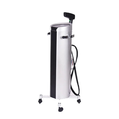 PC Blu-Ray Humidifier Facial Shampoo Hair Steamer Rolling Stand Hooded Hair Dyeing Coloring Perming Conditioning Salon Spa Steamer