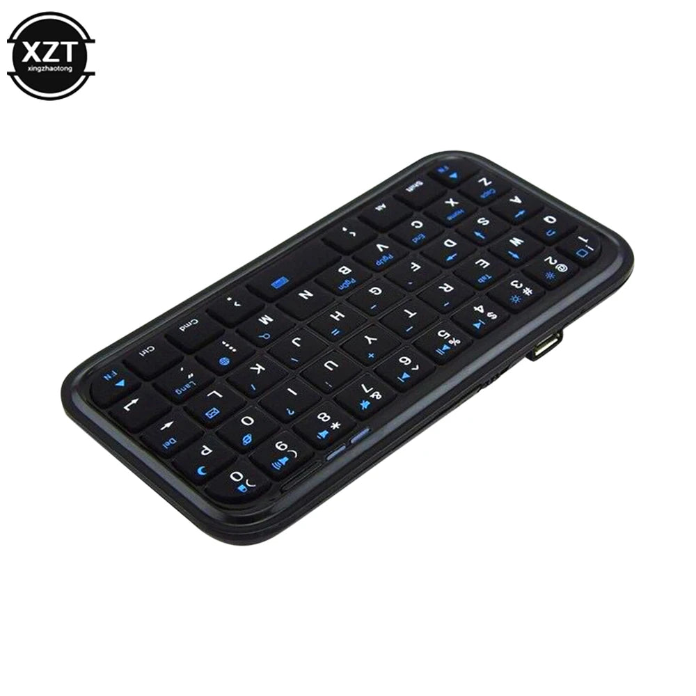 PCBluetooth 3.0 Keyboard Rechargeable Mini Slim Travel Size Wireless Keypad