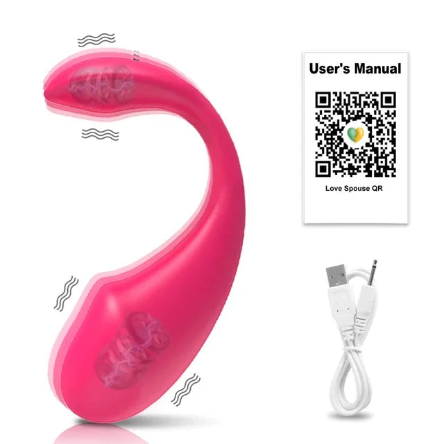 Bluetooth APP Remote Control   Women  Stimulator Wireless G Spot Massager Vibrating Egg Female Adult Sex Toys gtooza.com