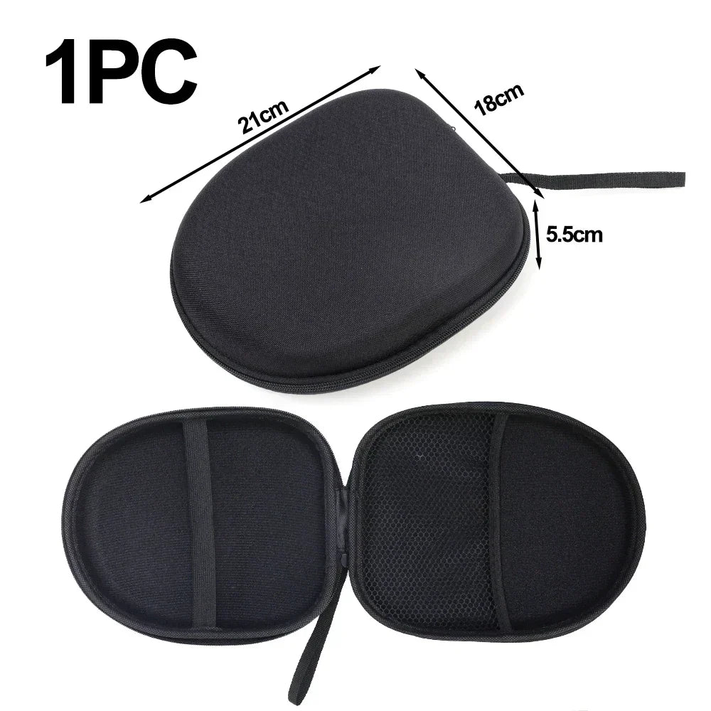 Bluetooth Headset Earphone Hard Case Wriststrap Storage Bag Portable Travel Shockproof Waterproof Earbuds Carrying Pouch Bags