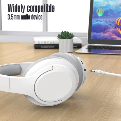 PCBluetooth Wireless Over-Ear Headphones with 48H Playtime and with Microph