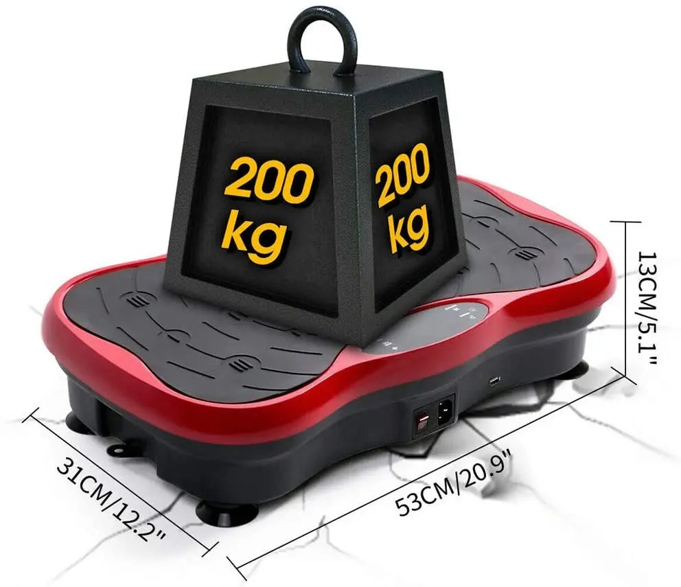 PC Body Vibration Machine With Vibrating Plate Fitness Massager Slim Abdomi