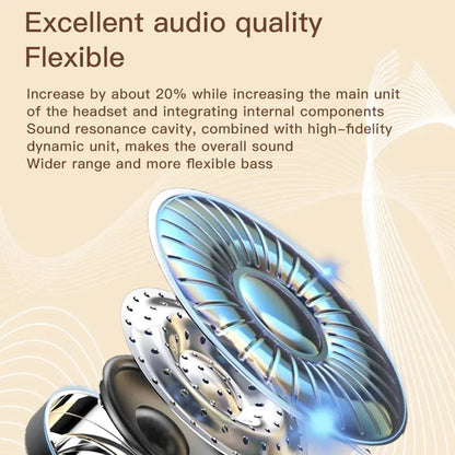 PCBone Conduction TWS Wireless Bluetooth Headset Earclip Design Headphones