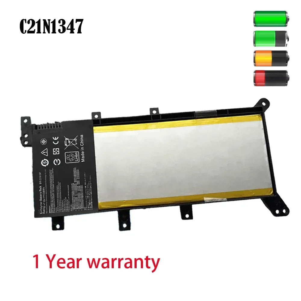 PC C21N1347 Laptop Battery For ASUS A555SJ X554L X555L X555LD F555UA F555UJ F555UF K555L F554DG F555LF Y583LD W519L 7.5V 37Wh