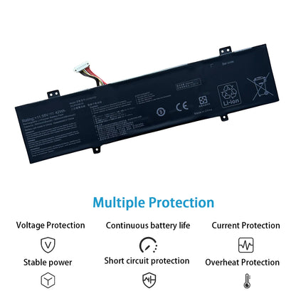 PC C31N1733 Laptop Battery For ASUS VivoBook Flip 14 TP412U TP412UA TP412FA SF4100F VivoBook Flip 14 TP412UA-DB31T