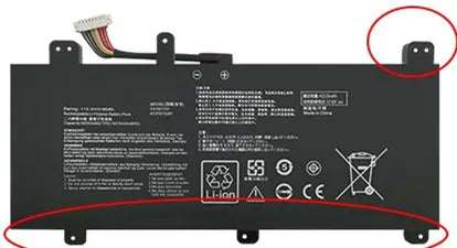 PC C41N1731 C41N1731-2 Laptop Battery For ASUS ROG Strix Gl704 GL504GM GL504GW GL504GS G515GV GL704GM 15.4V 66Wh