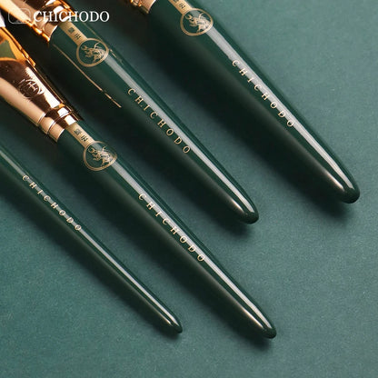 CHICHODO Makeup Brush-Green Cloud Cosmetic Brushes Series-High Quality Fiber Beauty Pens-Professional Make up Tools