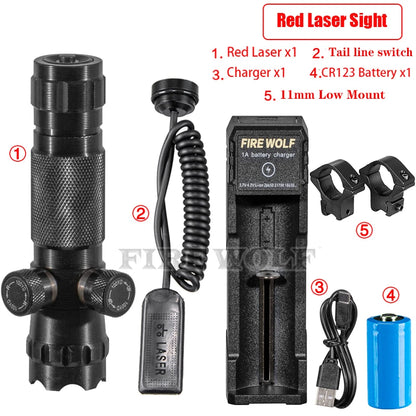 CX Laser Pointer Pen Red Laser Can Be Adjusted Up And Down Left Right Infrared Set Sight Calibrator Hand-adjusted Laser Pointer