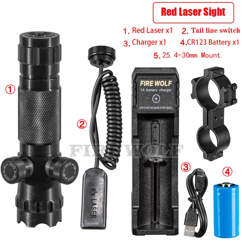 CX Laser Pointer Pen Red Laser Can Be Adjusted Up And Down Left Right Infrared Set Sight Calibrator Hand-adjusted Laser Pointer