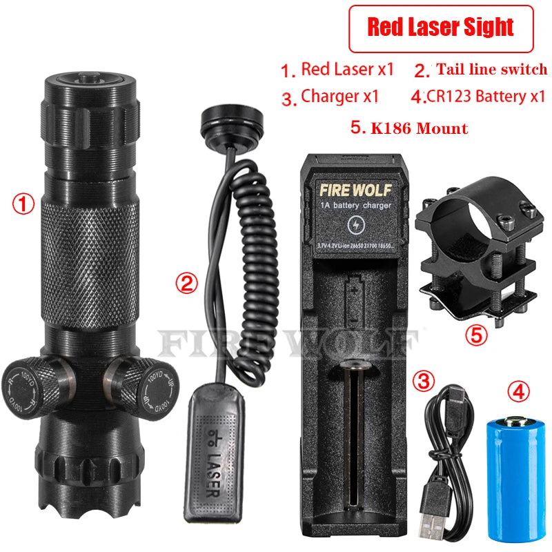 CX Laser Pointer Pen Red Laser Can Be Adjusted Up And Down Left Right Infrared Set Sight Calibrator Hand-adjusted Laser Pointer