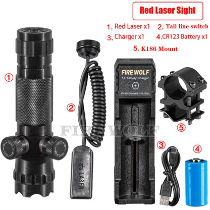 CX Laser Pointer Pen Red Laser Can Be Adjusted Up And Down Left Right Infrared Set Sight Calibrator Hand-adjusted Laser Pointer