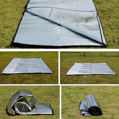 PC Camping Mat Foam Foil Blanket  Aluminum Insulation Foam Foil Mat Sleepin