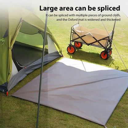 PC Camping Mat Waterproof Camping Tarp Picnic Mat Beach Blanket Multifuncti