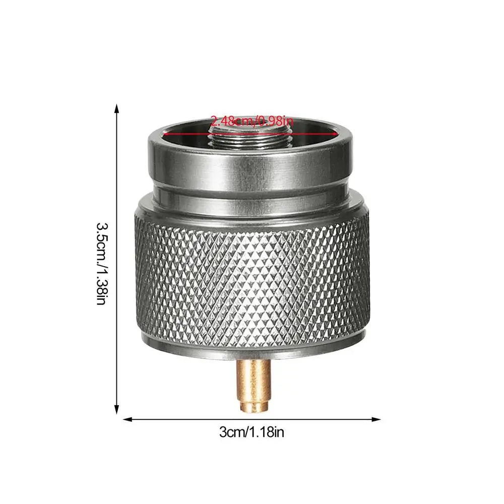 PC Camping Stove Adapter Camping Backpacking Stove Butanes Adapter Fuels Ta