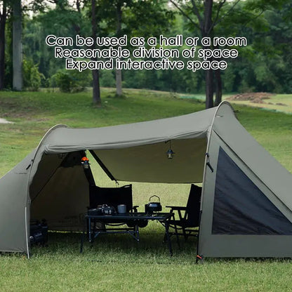 PC Camping Tent Instant Setup Waterproof Lightweight Family Camping Tent Ex