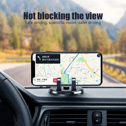 PC Car Phone Holder Stands Rotatable Support Anti Slip Mobile 360 Degree Mount Dashboard GPS Navigation Universal Auto Accessories