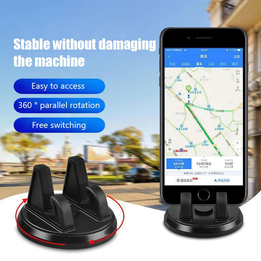 PC Car Phone Holder Stands Rotatable Support Anti Slip Mobile 360 Degree Mount Dashboard GPS Navigation Universal Auto Accessories