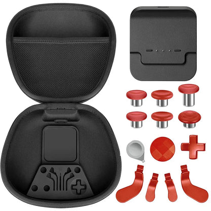 Carrying Case Bag Complete Pack Charging Dock 4 Paddles 2 DPads 6 Thumbsticks Stick For Xbox Elite Series 2 Elite 2 Controller