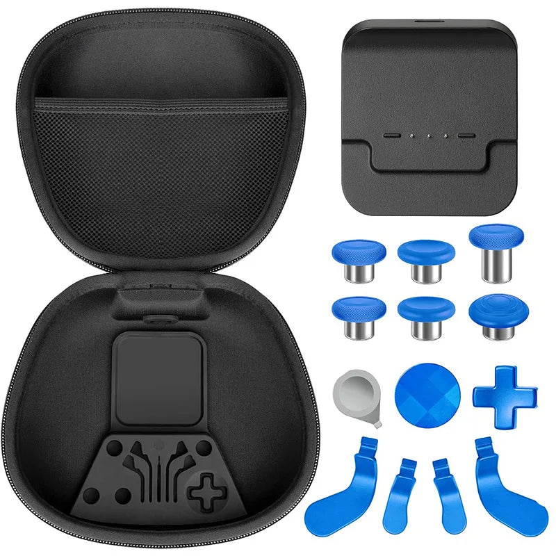 Carrying Case Bag Complete Pack Charging Dock 4 Paddles 2 DPads 6 Thumbsticks Stick For Xbox Elite Series 2 Elite 2 Controller