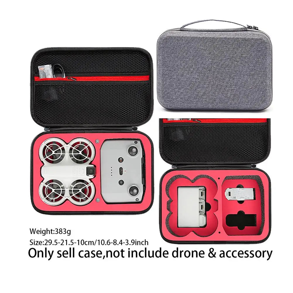 Carrying Case For DJI Neo Accessories Waterproof Hard Shell Travel Storage Box Suitcase For DJI Neo Drone and Remote Contro I7A4