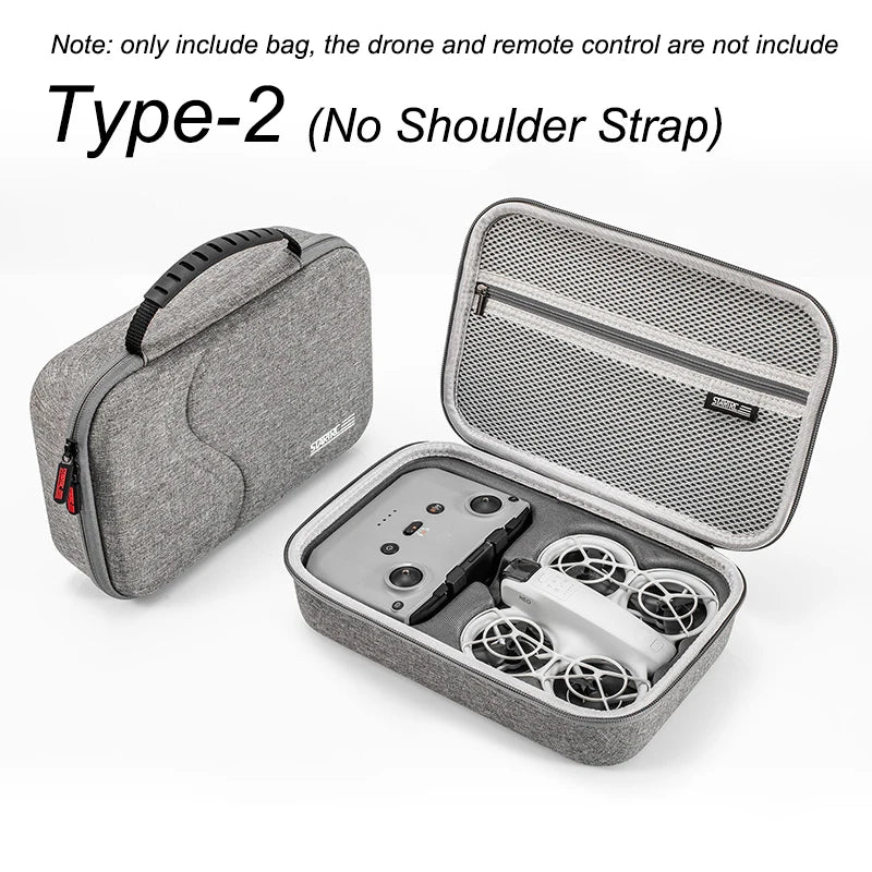 Carrying Case For DJI Neo Drone Accessories Storage Bag All-in-One PU Portable Handbag Travel Shoulder Bag