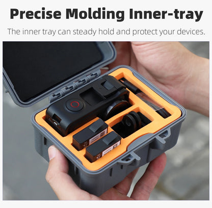 Carrying Case For DJI OSMO ACTION 5Pro/4/3 Mini Organizer Storage Box Waterproof Safety Case Storage Bag Sports Camera Accessory