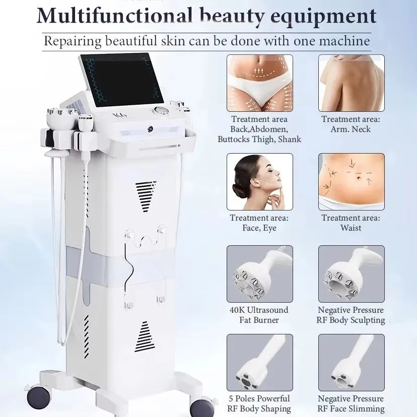 Cavitation Vacuum Slimming Fat Burning Weight Loss Machine EMS RF Ultrasound Skin Anti-aging Face Lifting  Beauty