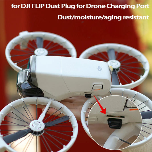 Charging Port Dust Plug Kit  dji flip Drone Accessories