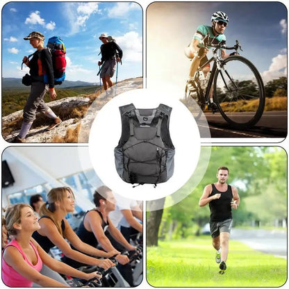 PC Chest Bag Cycling Water Vest Sports Utility Chest Pack With Built-In Pho