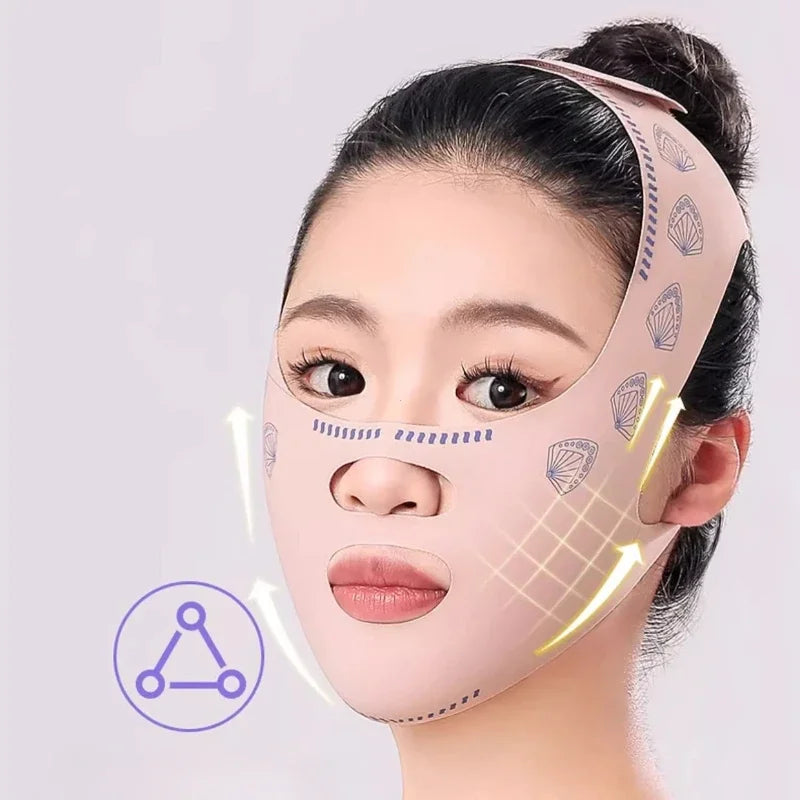 Chin Cheek Slimming Bandage V Shaper V Line Lifting Mask Face Lifting Anti Wrinkle Strap Band Sleeping Mask Beauty Health