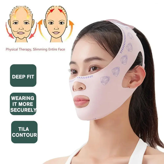 Chin Cheek Slimming Bandage V Shaper V Line Lifting Mask Face Lifting Anti Wrinkle Strap Band Sleeping Mask Beauty Tool