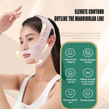 Chin Cheek Slimming Bandage V Shaper V Line Lifting Mask Face Lifting Anti Wrinkle Strap Band Sleeping Mask Beauty Tool