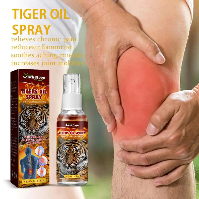 PC Chinese Tiger Oil Spray Activating Muscles And Bones Massage Care Spray