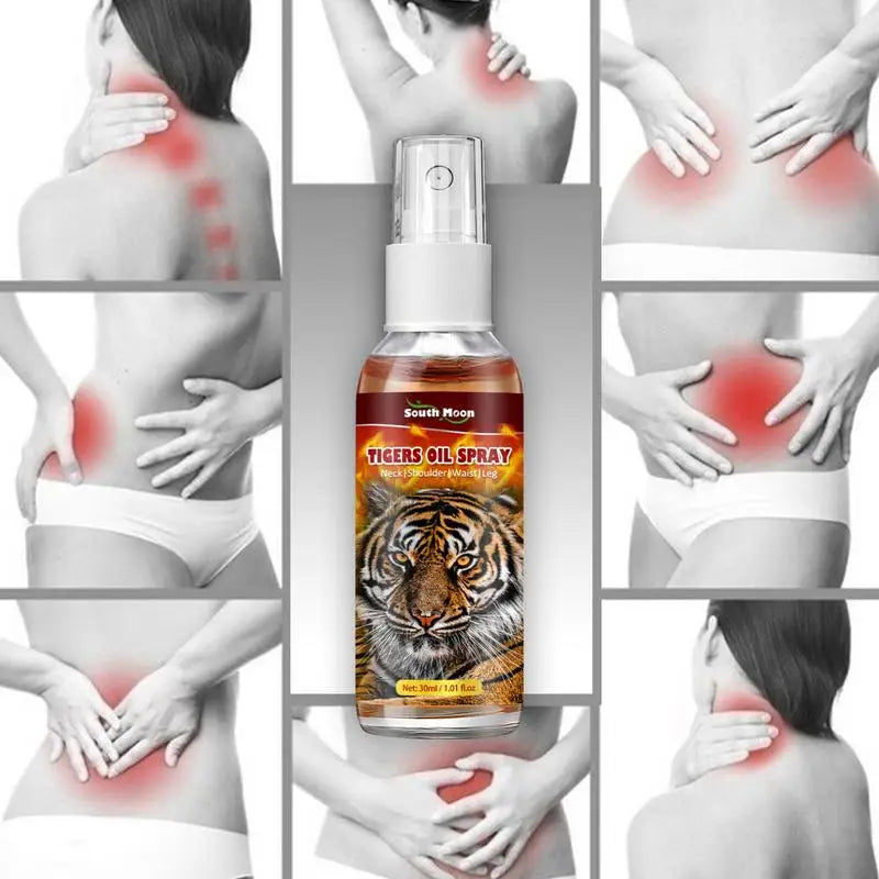 PC Chinese Tiger Oil Spray Activating Muscles And Bones Massage Care Spray