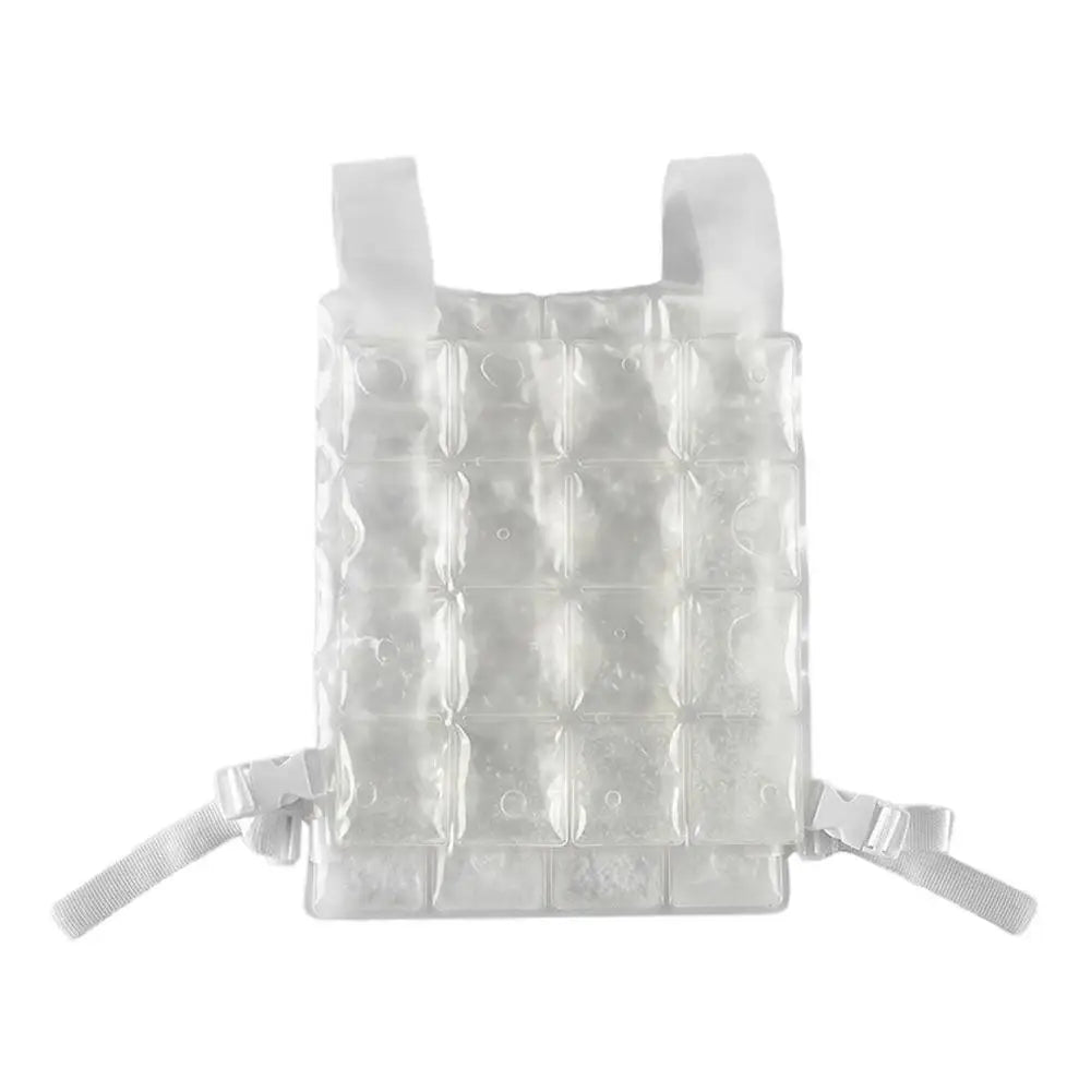 PC Cooling Vest For Men PCM Body Cooling Ice Pack Vest Summer Cooling Vest