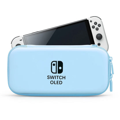 Crystal Clear Case Kit for Nintendo Switch Oled Carrying Travel Bag Pouch Cover for Ns Oled Game Console Protection Hard Case