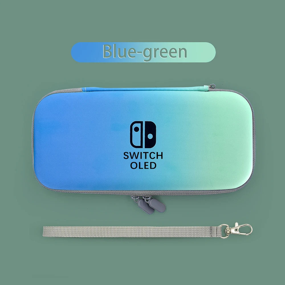 Crystal Clear Case Kit for Nintendo Switch Oled Carrying Travel Bag Pouch Cover for Ns Oled Game Console Protection Hard Case