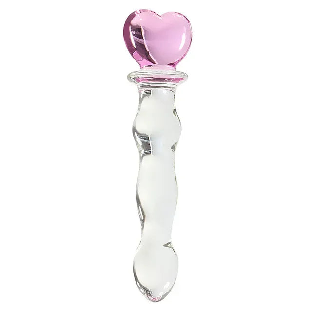 GtoozaCrystal Glass s Masturbator Realistic  Penis Female Large G-spot Anal  Adult Sex toys  Woman Girls gtooza.com