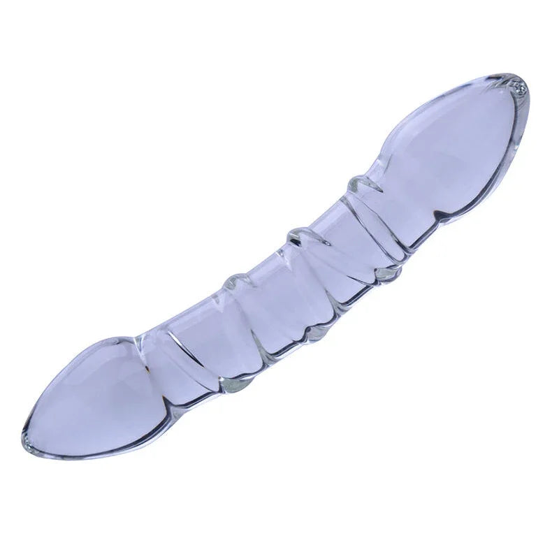 GtoozaCrystal Glass s Masturbator Realistic  Penis Female Large G-spot Anal  Adult Sex toys  Woman Girls gtooza.com