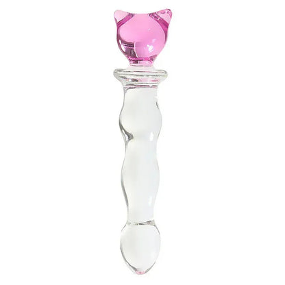 GtoozaCrystal Glass s Masturbator Realistic  Penis Female Large G-spot Anal  Adult Sex toys  Woman Girls gtooza.com