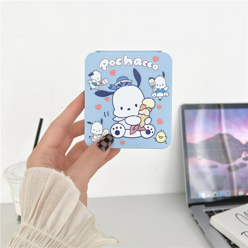 Cute Cartoon Anime Magnetic Game Cards Storage Case For Nintendo Switch Oled 12 in 1 TF SD Card Protective Cover Box Accessories