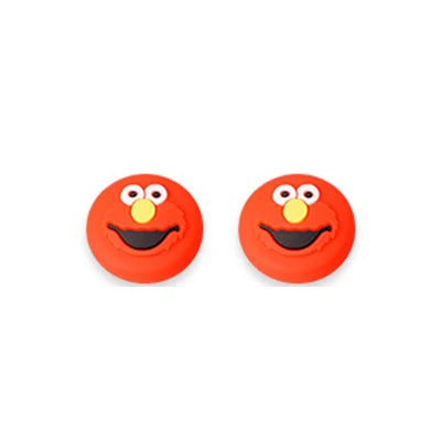 Cute Cartoon Silicone Thumb Stick Grip Cap Joystick Cover For Nintendo Switch Oled NS Lite Joy-Con Controller Thumbstick Case